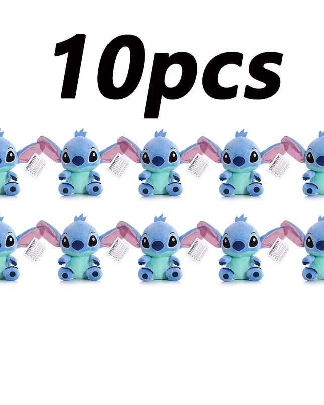 20cm Stitch Stuffed Plush Models Cartoon Stuffed Plush Dolls Anime Plush Baby Toys Kawaii Kids Birthday Gift
