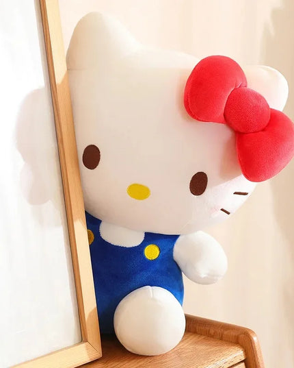 Hello Kitty Anime Hello Kitty Stuffed Toys Plushier Soft Pillow Birthday Gifts For Girls Kawaii Hello Kitty Plush Dolls