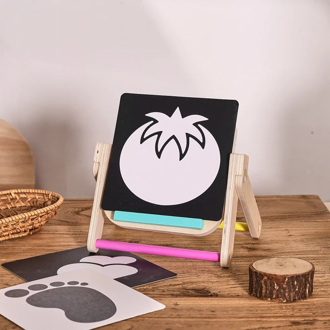 Montessori Wood Toys 0-12Months Baby Colorful Geometry Grasping Board Toys Newborn Sensory Touch Shape Recognition Game Toy Gift
