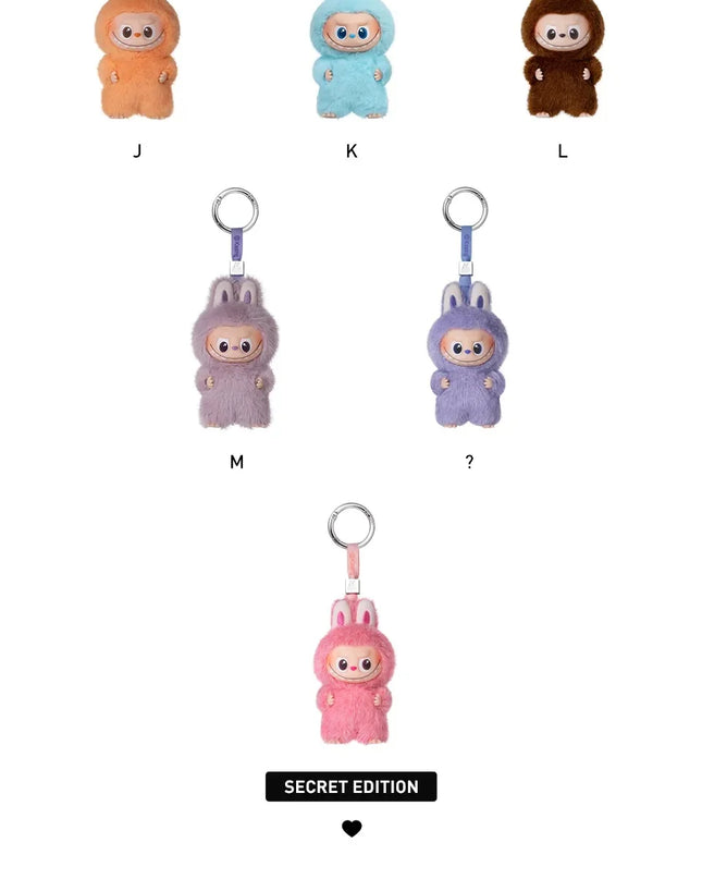 POP MART The Monsters Labubu V4 Pin for Love Series Mystery Blind Box Vinyl Face Plush Doll Pendant Keychain Toy Christmas Gifts