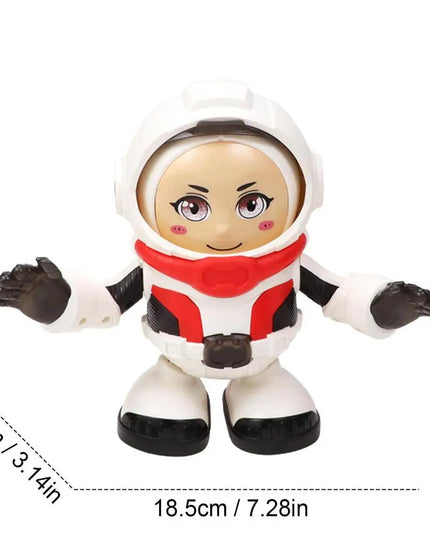 Robot Toys For Kids 360 Spinning Music Dancing Robots With Colorful Lights Toddlers Smart Interactive Electronic Toy Baby