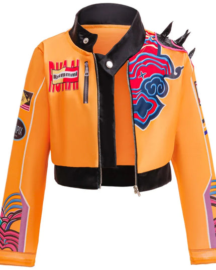 Kpop Girls Stage performance cos Halloween Carnival  theme party performance Idol Roleplay Fashion girls suits