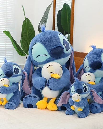 30/45cm  Stitch Plush Toy - Cute Lilo & Stitch Doll,Kawaii Donald Duck Stuffed Animal,Soft Birthday Gift for Kids Children