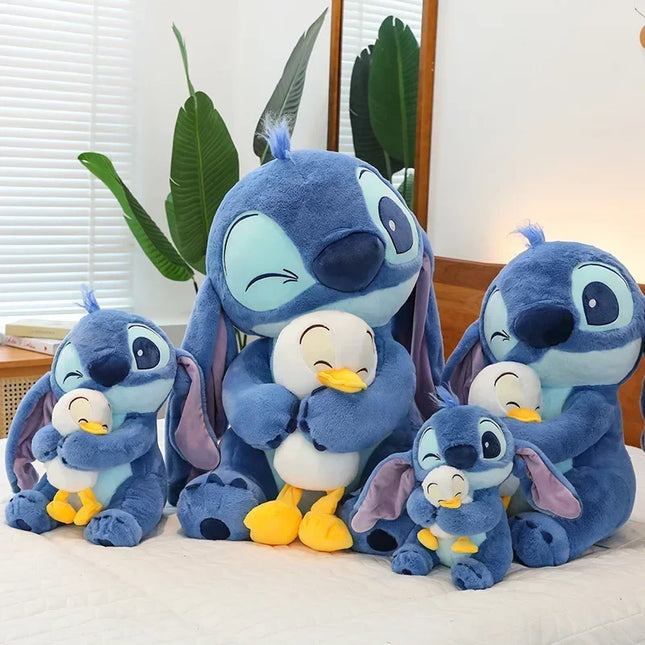 30/45cm  Stitch Plush Toy - Cute Lilo & Stitch Doll,Kawaii Donald Duck Stuffed Animal,Soft Birthday Gift for Kids Children
