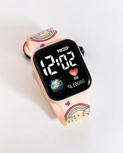 New Stitch Children Watches Girls Reloj Inteligente Para Niños Niña Reloj Hello Kitty Digital Watch Women Relógio Infantil