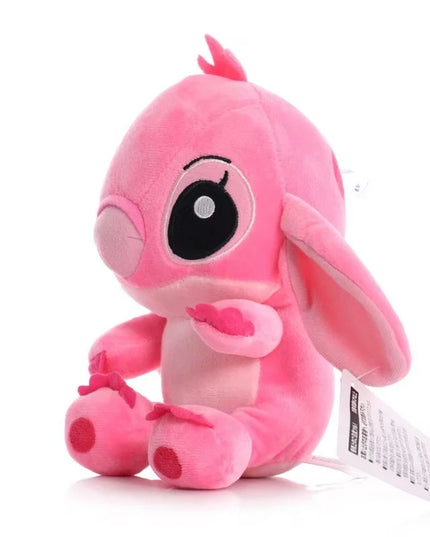 18cm Original Plush Stitch Baby Movie Cartoon Model Doll Children Action Figures Stuffed Toys Pendant Gifts