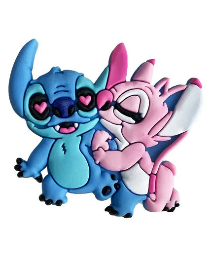 Cartoon Stitch Series Curved Straw Ice Cream Straw Soft Rubber Environmentally Friend Material Food Grade Artistic Design Straw