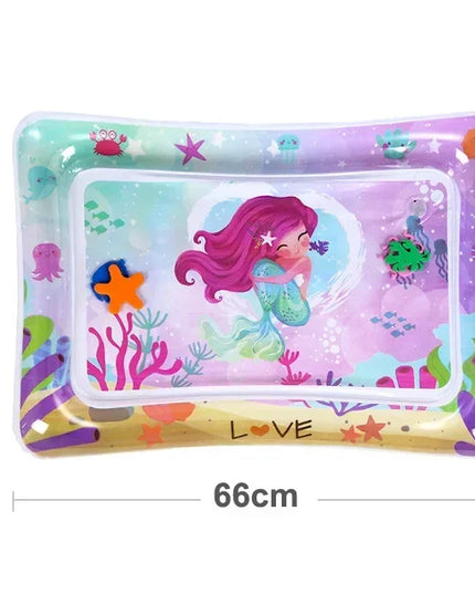 Baby Water Play Mat Early Education Developing Activity Toys Inflatable Cushion PVC Infant Tummy Time Toddler Water Pad for Kids