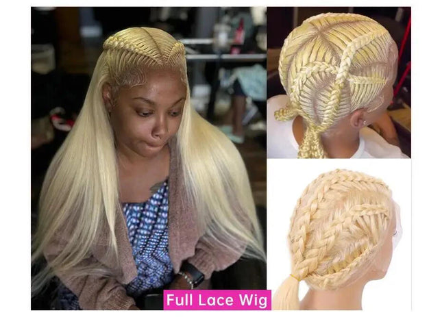 613 Blonde 360 Full Lace Wig Human Hair Pre Plucked Hd 13x4 13x6 Lace Front Wig Blonde Brazilian Straight Frontal Wigs For Women