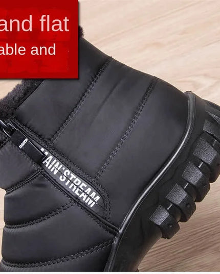 Men'S Winter Sports Shoes Soft Bottom Anti Slip Casual Sneakers Cold Proof And Warm Keeping Men'S Sneakers   Free Shipping Shoes