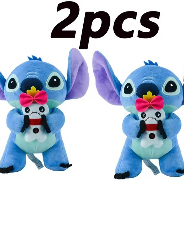 12cm 20cm 25cm Stitch Stuffed Plush Models Cartoon Stuffed Plush Dolls Anime Plush Baby Toys Kawaii Kids Birthday Gift