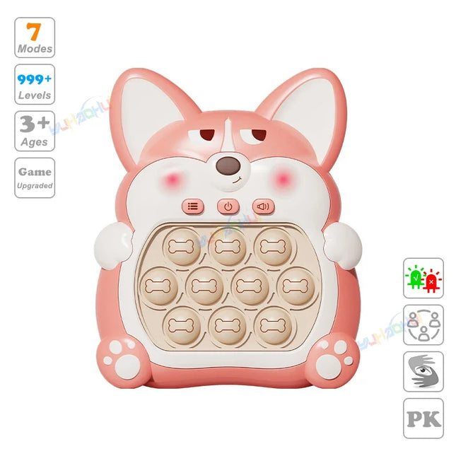 Quickly Pop Push Fidget Toys for Children Aged 3-12 To Play Puzzle Games with Sensory Toys for Relaxation and Stress Relief Gift