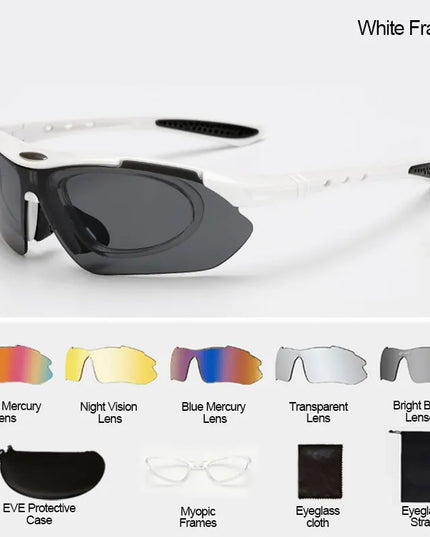 Cycling Sunglasses Sports Men Glasses Road Bicycle Glasses Mountain Bike Riding Protection Goggles Eyewear Women Sun Glasses