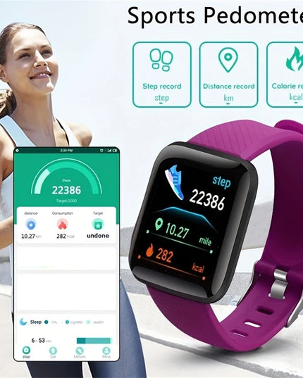 Smartwatch Men Women Wristwatches Smart Watch Message Fitness Monitor Bracelet Birthday Gift Electronic Clock For Android IOS