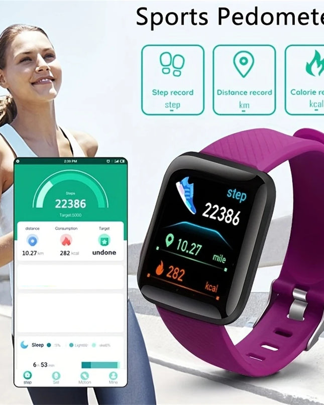 Smartwatch Men Women Wristwatches Smart Watch Message Fitness Monitor Bracelet Birthday Gift Electronic Clock For Android IOS