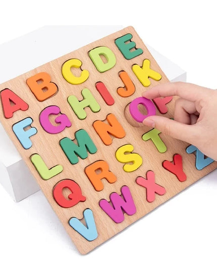 Montessori Wooden Games Baby Toys Puzzle Geometry Educational Games Kids Development Early Learning Toys For Children 1 Year 2