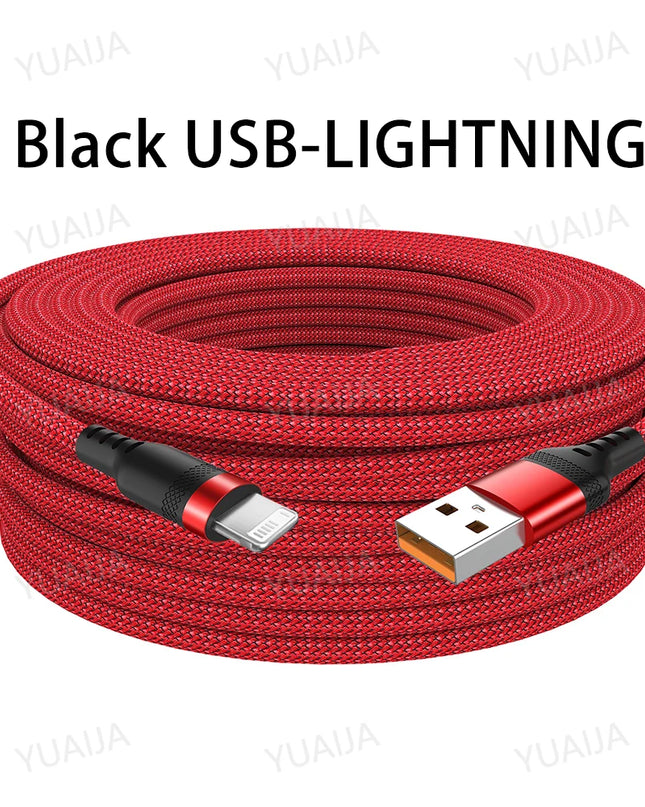 USB TYPE C Fast Charge Cable Android Micro USB line USB to LIGHTNING Extend Charging Cable for iPhone 14 Xiaomi OnePlus Samsung