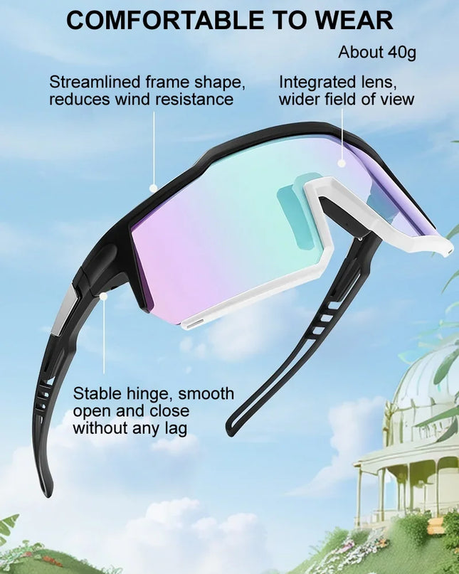 Cycling Sunglasses for Mens Womens Outdoor Activities Bike Sports Baseball Running Fishing Glasses UV Protection