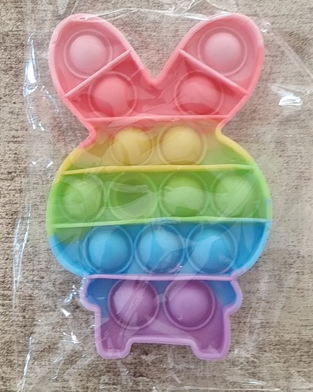 Push Pop Bubble Fidget Sensory Toy Stress Relief Toys Pack for Kids Adults Rainbow Anti-Anxiety Tools Office Stress Relief Toys