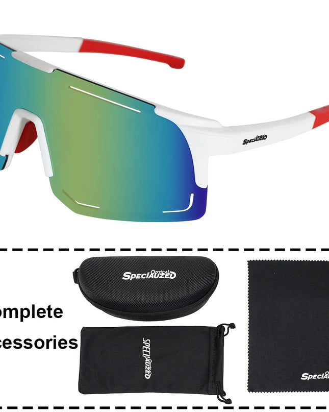 Cycling Sunglasses Men Women Mountain Bike Road Eyewear Bicycle Riding Outdoor Sports Glasses Hiking Running Baseball Goggles