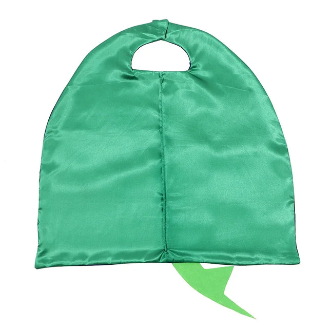 Kids Blue Dinosaur Cloak Dress Up Costume with Tail Mask Animal Play Children Halloween Party Wrist Toys Gifts