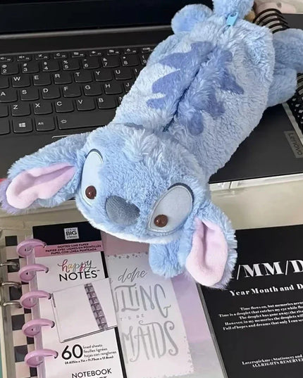 Stitch Pencil Case Multifunctional High-capacity Portable Storage Bag Fashion Cute Pencil Case Stationery Children's Gift