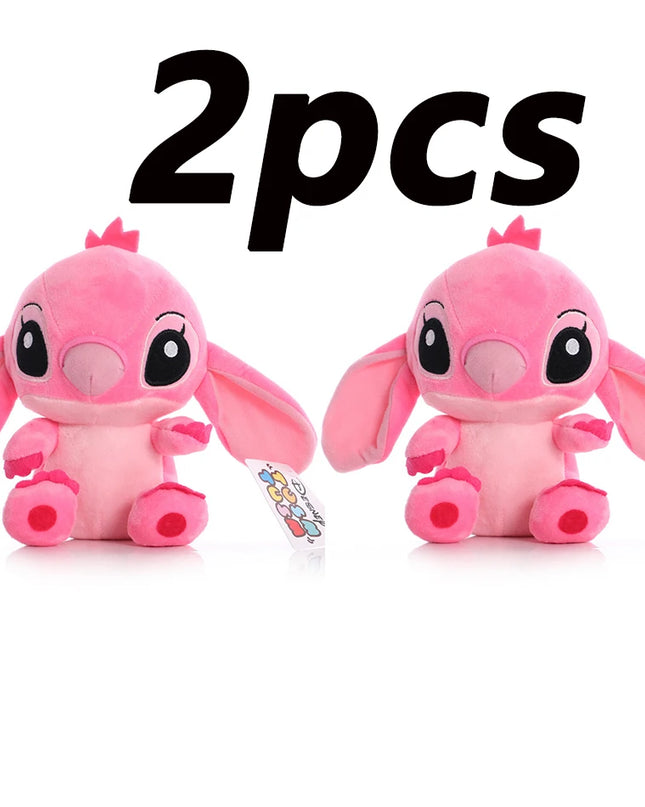 12cm 20cm 25cm Stitch Stuffed Plush Models Cartoon Stuffed Plush Dolls Anime Plush Baby Toys Kawaii Kids Birthday Gift