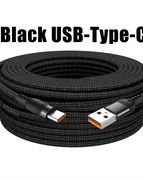 Black USB C / 8m