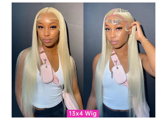 613 Blonde 360 Full Lace Wig Human Hair Pre Plucked Hd 13x4 13x6 Lace Front Wig Blonde Brazilian Straight Frontal Wigs For Women