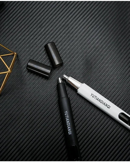 2 In 1 Electric Portable Ear And Nose Hair Trimmer Clipper 2024 Professional Painless Portable Eyebrow For Men