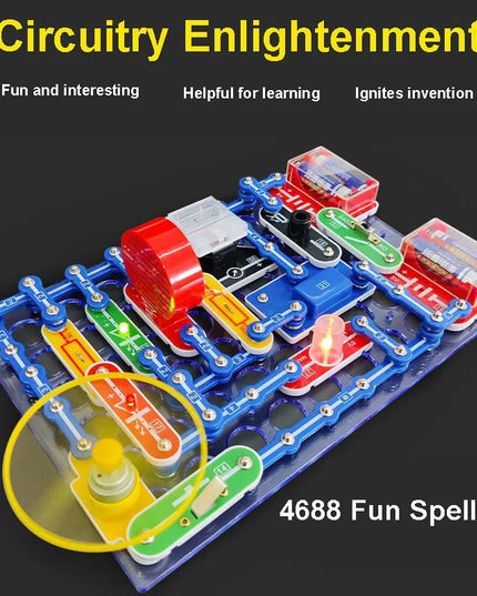 Circuit Electronic Exploration Toys for Kids tecnología Physic Education Learning Children Stem Toys Gifts Science Kits For Kids