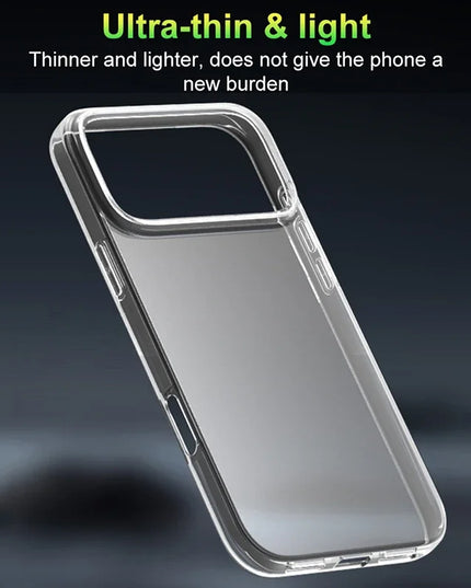 Transparent Soft Silicone TPU Phone Case For iPhone 17 Pro Max Ultra Thin Clear Shockproof Cases For iPhone 17 Air Back Cover