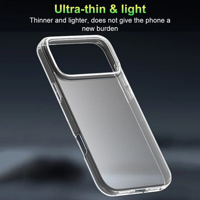 Transparent Soft Silicone TPU Phone Case For iPhone 17 Pro Max Ultra Thin Clear Shockproof Cases For iPhone 17 Air Back Cover
