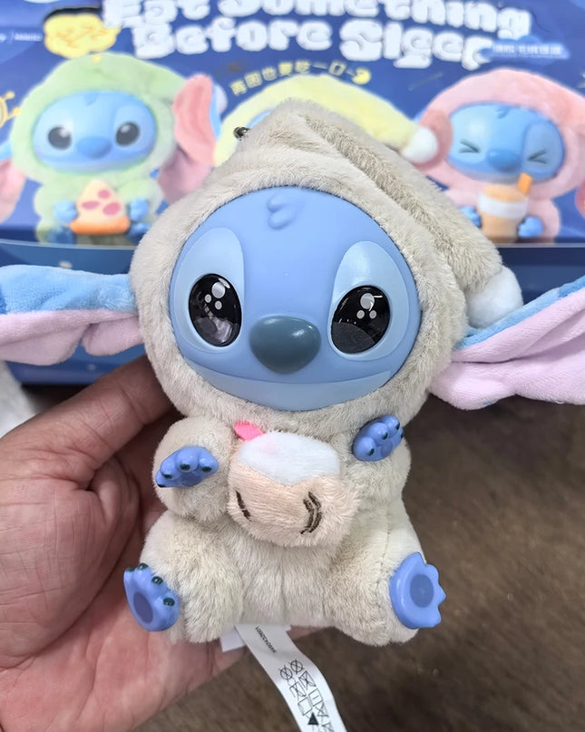 2025hot Stitch Eat Something Before Sleep Series Blind Box Plush Vinyl Toys Cute Doll Labu V3 Mystery Box Bag Pendant Decor Gift