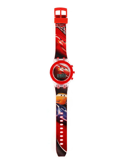 Flash Light Frozen Mickey Kids Watches For Girls Cartoon Spiderman Children Watch Boys School Student Digitel Clock Gifts