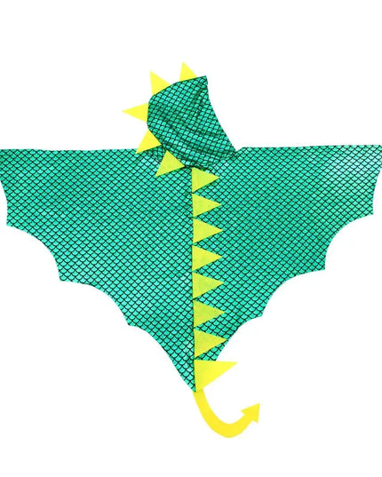 Kids Dinosaur Cosplay Costume Cape Girls Boys Birthday Party Dress Up Halloween Costume
