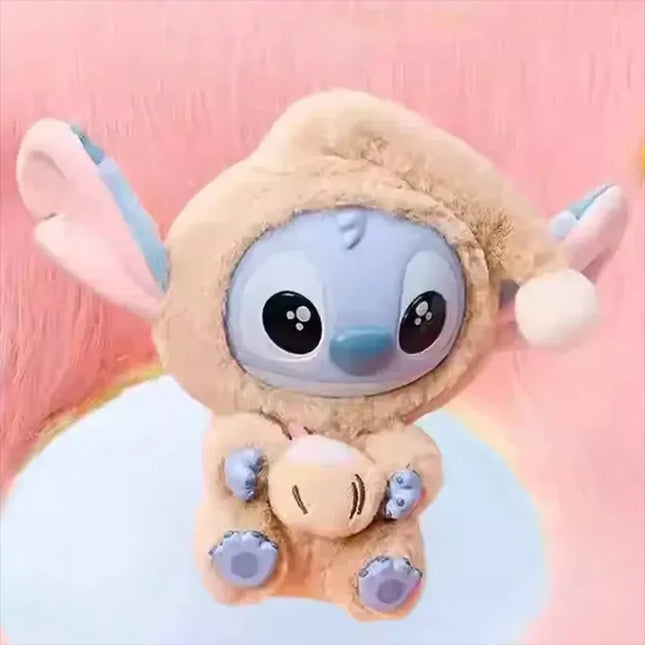 NEW Stitch Eat Something Before Sleep Series Blind Box Plush Dolls Pendant Cute Doll Ornament Mystery Box Surprise Toys Gifts