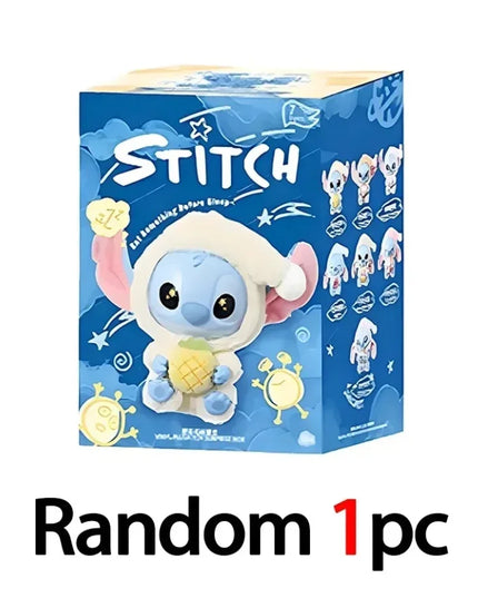 2025hot Stitch Eat Something Before Sleep Series Blind Box Plush Vinyl Toys Cute Doll Labu V3 Mystery Box Bag Pendant Decor Gift