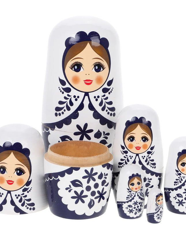 Toys Wooden Children's Handmade Animal Cartoon Kids Matryoshka Russian Vacation