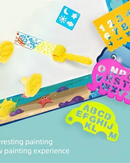 Magic Water Drawing Mat Extra Large Water Doodle Toy Set Painting Board Children Educational Toys Gift for Kids Multiple Size