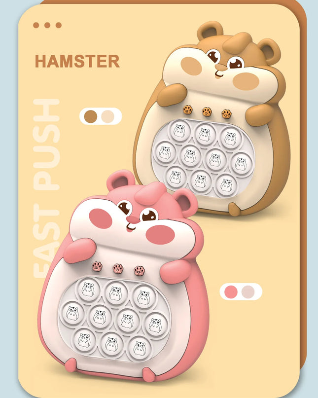 Upgraded Electronic Pop Light Fidget Toy for Children and Adults, Quick Push Game, Stress Relief, Sensory Toy, Gift