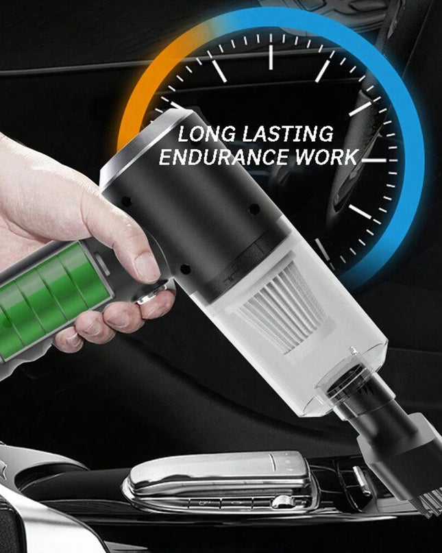 3 In 1 Integrated Suction And Blowing Vacuum Combination Vacuum Cleaner USB Charging Small Car Household Vacuum Cleaner