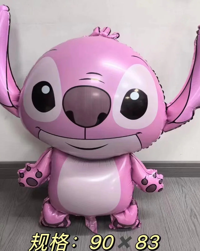 Lilo & Stitch Foil Balloon Cartoon StitchThemed Party Decoration for Baby Showers Weddings and Kids Girls Birthdays