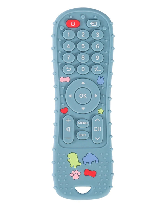 Teether remote control children's silicone toys Montessori philosophy sensory boys girls gift