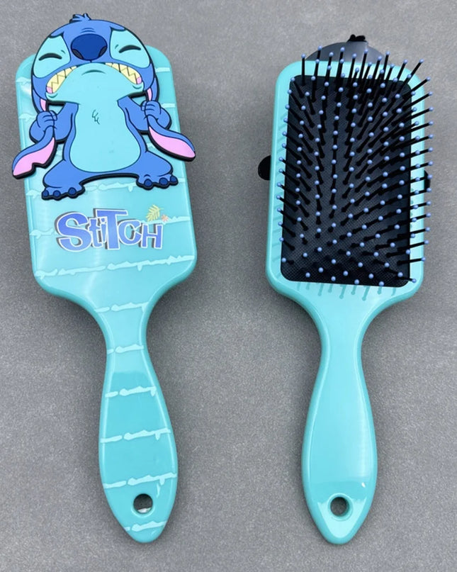 2025 Stitch Comb Series Cartoon needle around Air cushion massage comb for Kids Girl student comb gift