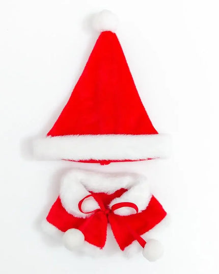 Labubu Doll Clothes Outfit Set For Mini Labubu Idol V1 V2 Christmas Cookie Man Sweater Hat Scarf New Year Party Costume Gift