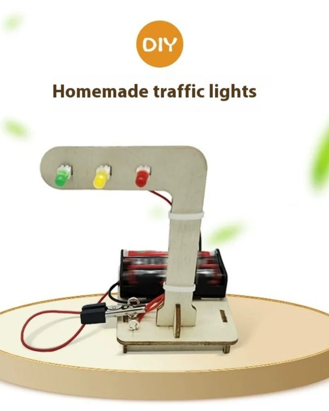 Toys for Traffic Lights Traffic Signals People Children's Science Small Creations Physics Experiments Technology Production