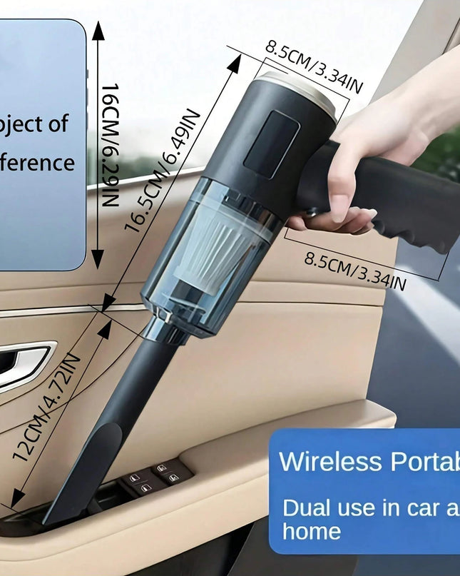 3 In 1 Integrated Suction And Blowing Vacuum Combination Vacuum Cleaner USB Charging Small Car Household Vacuum Cleaner