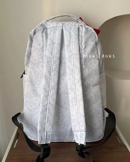 Hello kitty cartoon backpack Sanrio new animation cute student school bag outdoor travel storage large capacity backpack gift