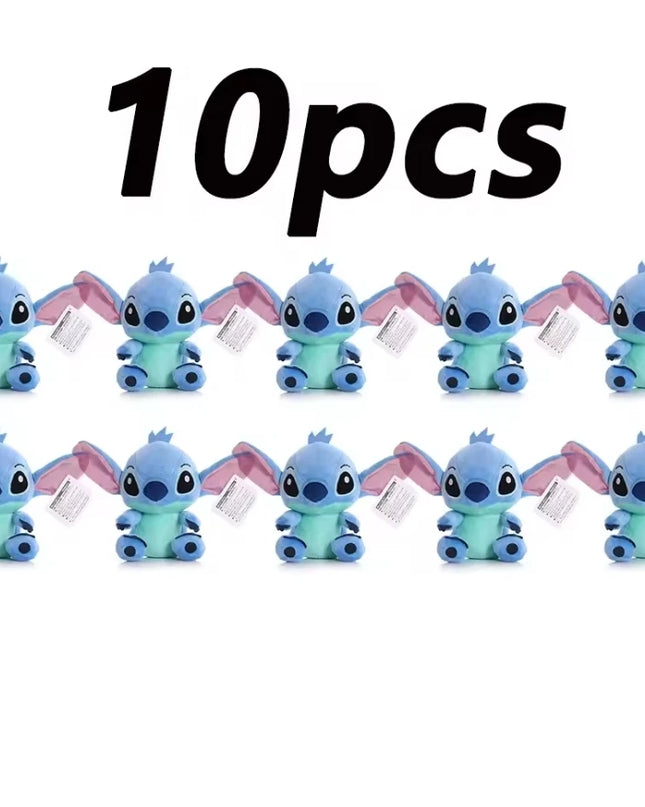 12cm 20cm 25cm Stitch Stuffed Plush Models Cartoon Stuffed Plush Dolls Anime Plush Baby Toys Kawaii Kids Birthday Gift
